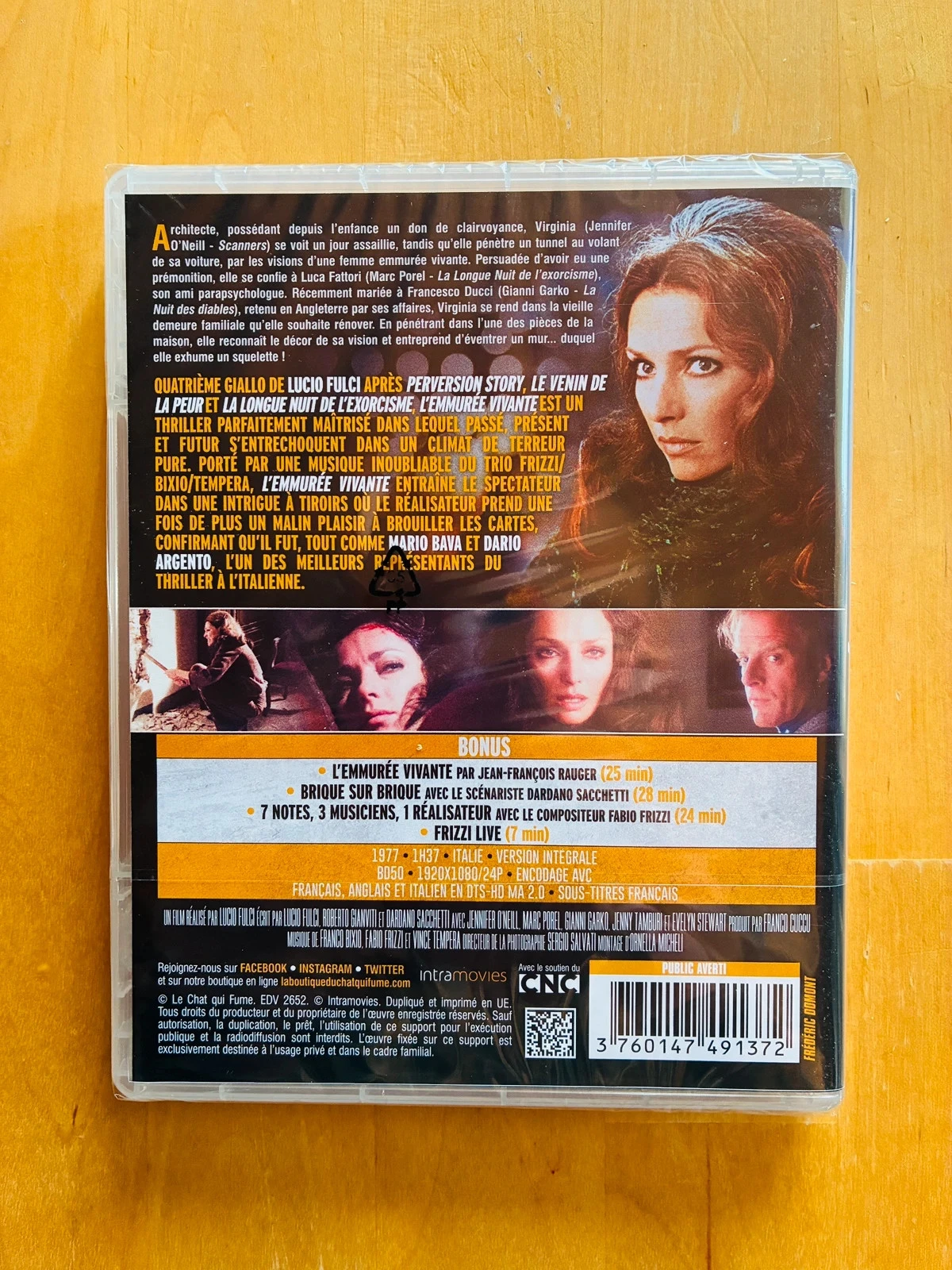 Blu-ray L’emmurée vivante de Lucio Fulci. – photo 2